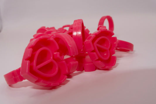 Heart Glue Rings